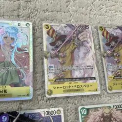 Lot of (7) All SR Super Rare HOLO FOILS One Piece TCG Cards NM Japanese - Image 3