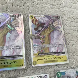 Lot of (7) All SR Super Rare HOLO FOILS One Piece TCG Cards NM Japanese - Image 4