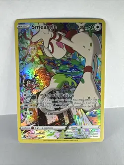 Smeargle TG10/TG30 NM Silver Tempest Trainer Gallery Ultra Rare Pokemon Card - Image 1