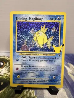 Pokemon TCG Shining Magikarp Holo Card Celebrations Collection 66/64 (LP+) - Image 1