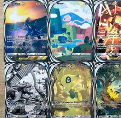 Pokemon TCG Pocket Lot Of 8 Immersive Custom Fan-Art Cards - Image 3