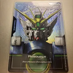Gundam card Game Resource Wing Gundam Zero C+ Newtype Rising GD01 R-004 parallel - Image 2