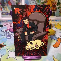 Box Hit Red Cracked Ice Holo Giovanni Persian Rocket Team Card Database Pokemon - Image 2