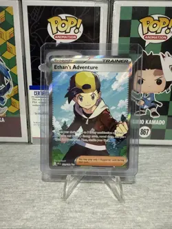 Ethan’s Adventure #221/182 Scarlet and Violet Destined Rivals Pokemon Card - Image 1