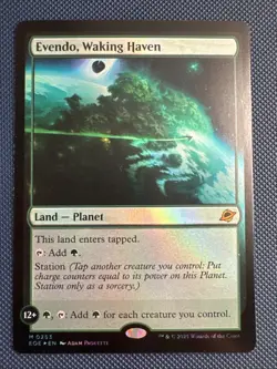 MTG Evendo, Waking Haven - Edge of Eternities (EOE) NM Foil - Image 1