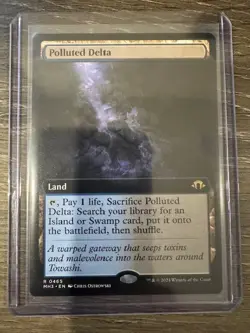 Magic The Gathering Modern Horizons 3 Polluted Delta #0465 - Image 1