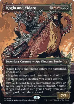 Kogla and Yidaro (Showcase) - March of the Machine - Magic MTG NM - Image 1