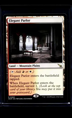 2024 MTG Magic The Gathering MKM Murders at Karlov Manor #260 Elegant Parlor LP - Image 1