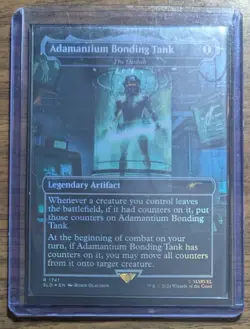 MTG Adamantium Bonding Tank - The Ozolith Rainbow Foil from Secret Lair Drop NM - Image 2