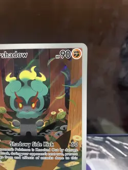 Pokemon TCG ME01 Mega Evolution Marshadow 146/132 Illustr. Rare PACK FRESH NM - Image 5