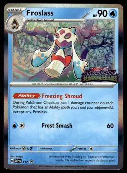 Pokemon TCG SV Promos #117 Froslass NM - Image 1