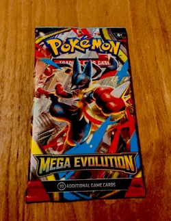 EXTREMELY HEAVY Pokemon Mega Evolution - Factory Sealed Booster Pack (22.67g!) - Image 2