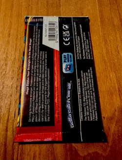 EXTREMELY HEAVY Pokemon Mega Evolution - Factory Sealed Booster Pack (22.67g!) - Image 3
