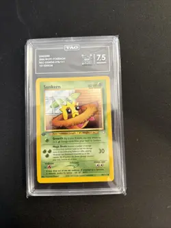 Pokemon TCG Sunkern Neo Genesis Set 78/111 English Unlimited Common NM/LP - Image 1