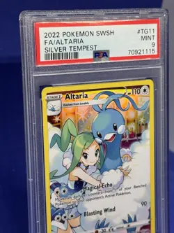 2022 Pokemon Silver Tempest Altaria Trainer Gallery #TG11 - PSA 9 MINT - Image 4