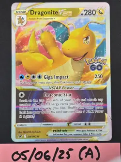 Dragonite VSTAR SWSH236 (Black Star Promo) Pokemon GO Near Mint - Image 1