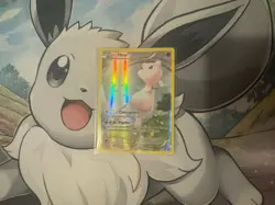 Pokemon TCG: Mew XY110 Black Star Promo Full Art Holo - Mythical Collection - NM - Image 1