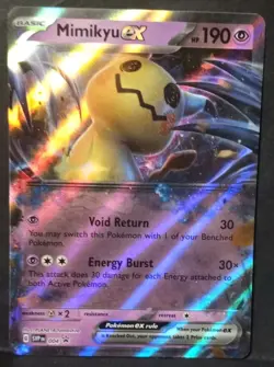 Pokemon TCG - Mimikyu ex 004 - Scarlet & Violet - Promo Full Art Rare Holo - Image 1