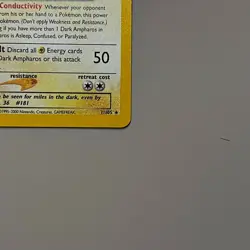 Dark Ampharos 1/105 1st Edition Holo Neo Destiny Pokemon TCG LP - Image 5