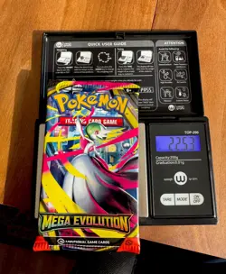 HEAVY Pokemon TCG Mega Evolution - Factory Sealed Booster Pack (22.53g!) - Image 1