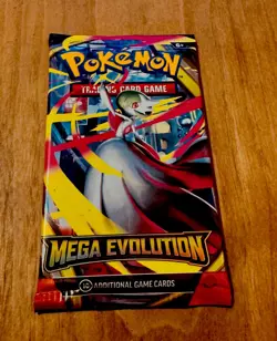 HEAVY Pokemon TCG Mega Evolution - Factory Sealed Booster Pack (22.53g!) - Image 2