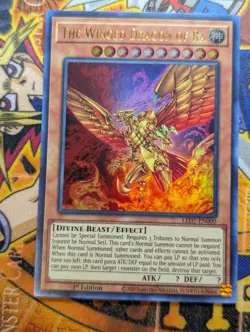 Yu-Gi-Oh! TCG The Winged Dragon of Ra (Alternate Art) - LED7-EN000 Yugioh NM - Image 1