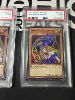 2023 YUGIOH DARK MAGICIAN GIRL ASIA ENGLISH EDITION SDID-AE002 PSA 9 - Image 2
