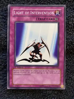 Yu-Gi-Oh! Light of Intervention PSV-031 Common 1st Edition NM/M - Image 1