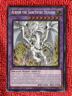 YuGiOh! Albion the Sanctifire Dragon - 25th Anniversary Tin: Dueling Mirrors - Image 1