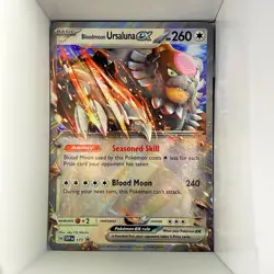 Bloodmoon Ursaluna ex 177 Sv: Scarlet & Violet Promo Cards Holo - Image 1