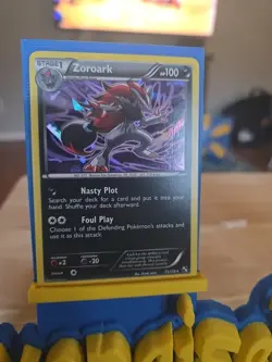 Pokemon TCG Zoroark Holo Rare Card 71/114 Black and White - Image 4