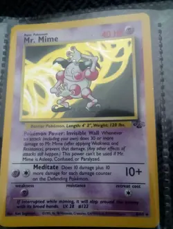 Pokemon, cards, base set, mr. Mime, collector set - Image 2