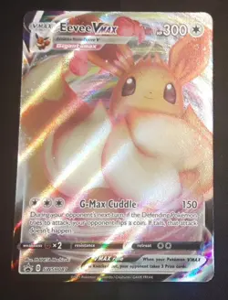 Eevee VMAX SWSH087 SWSH: Sword & Shield Promo Cards Holo Pokemon TCG NM - Image 1