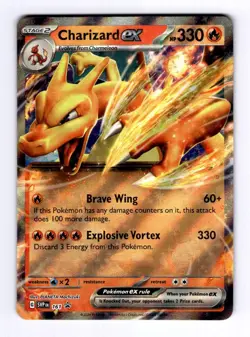 Charizard ex - 161 SV: Scarlet & Violet Promo Cards #161 Promo Holo NM Pokemon - Image 1