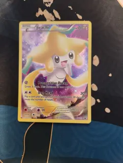 Jirachi Black Star Promo XY112 Holo Pokemon Trading Card Game - Image 1