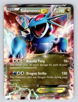 Salamence EX Promo XY170 REGULAR SIZE Full Extended Art 2016 Pokemon Card PL - Image 1