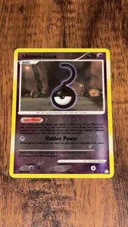 Pokemon Cards: Legends Awakened Reverse Holo: Unown 82/146 Rare - Image 1