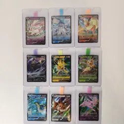 Eevee Evolutions V Promo Complete SWSH 9 Card Set Eeveelutions Pokemon TCG NM - Image 4