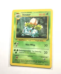 IVYSAUR - 30/102 - Base Set - Pokemon Card - PL - Image 1