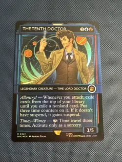 MTG The Tenth Doctor (Showcase) - Universes Beyond: Doctor Who (WHO) MM Foil - Image 1