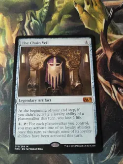 Magic: The Gathering Legendary Artifact The Chain Veil Mythic Regular M15 - Image 2