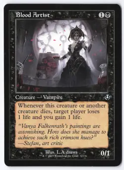 Blood Artist (Retro Frame) U Innistrad Remastered 372 NM - Image 1