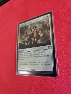 You're Not Alone Final Fantasy Foil FIN 0044 Instant MTG Common FF9 - Image 3