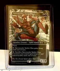 Spectacular Spider-Man (0240) (Borderless) (Textured Foil) Marvel's... - Image 2