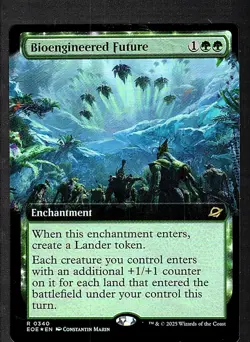Bioengineered Future (Extended Art) R Edge of Eternities 340 NM Foil - Image 1