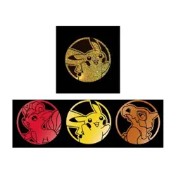 Random Shipping Pokemon S-Chinese Collect 151 Gather Booster Coin Collection Set - Image 3