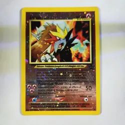 Entei #34 - WotC Promo Reverse Holo - Pokemon TCG - Damaged - Image 1