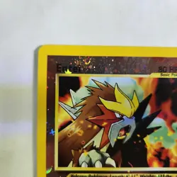 Entei #34 - WotC Promo Reverse Holo - Pokemon TCG - Damaged - Image 3