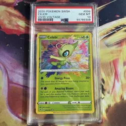 Pokemon Vivid Voltage Celebi 009/185 Amazing Rare PSA 10 Gem Mint - Image 1
