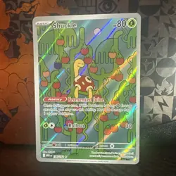 SHUCKLE Illustration Rare Holo #136/132 Pokemon Mega Evolution English M/NM - Image 1